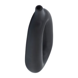 IVOBAY BLACK VASE 15 (IN) 7