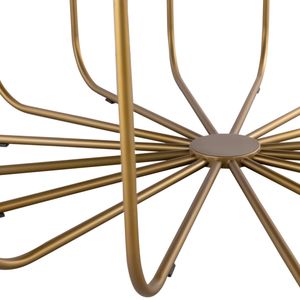 Demille Coffee Table - Satin Brass 4