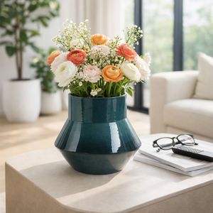 FORBESBEACH BLUE VASE 9 (IN) 11