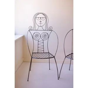 Set of 2 Iron Man and Woman Chairs 5