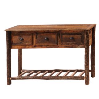 Appalachian Three Drawer Console Table