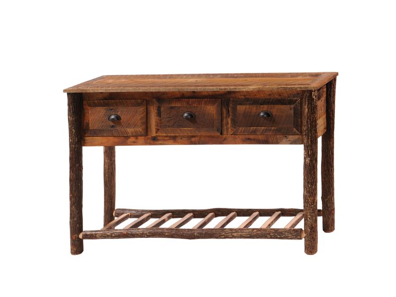 Appalachian Three Drawer Console Table 2