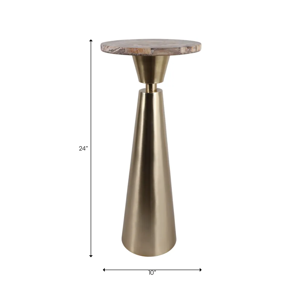 DAYTONCROSS GOLD TABLE 24 (IN)