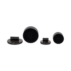 ELROYSIDE SET OF 2 BLACK BOXES 6 (IN) 7