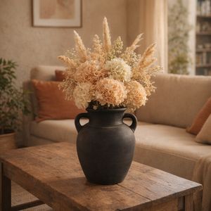 CARLINROSE BLACK VASE 10 (IN) 11