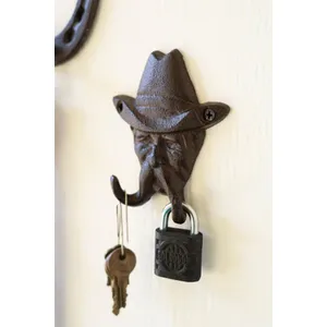 Cast Iron Cowboy Hook 1