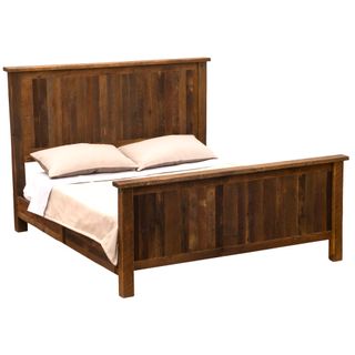 Barnwood Traditional Bed - Cal King