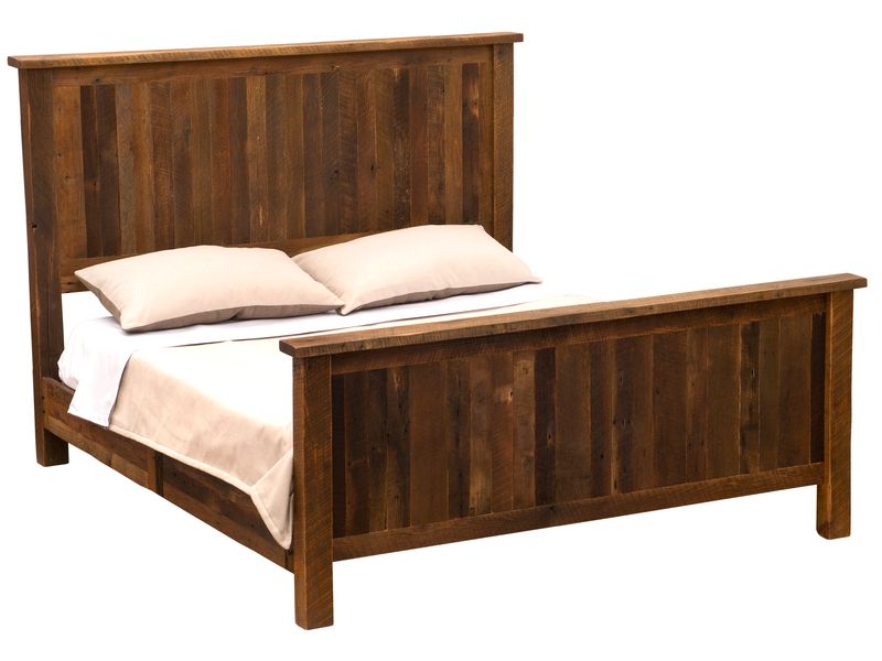 Barnwood Traditional Bed - Cal King 2