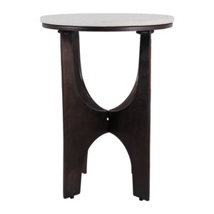 GARSONFIELD WHITE TABLE 22 (IN) 1