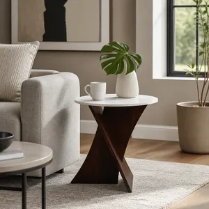 EMMETWORTH BLACK TABLE 21 (IN) 12