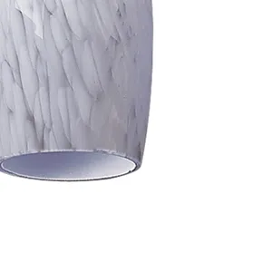 Milan 3'' Wide 1-Light Mini Pendant - Satin Nickel with Snow White Glass 4
