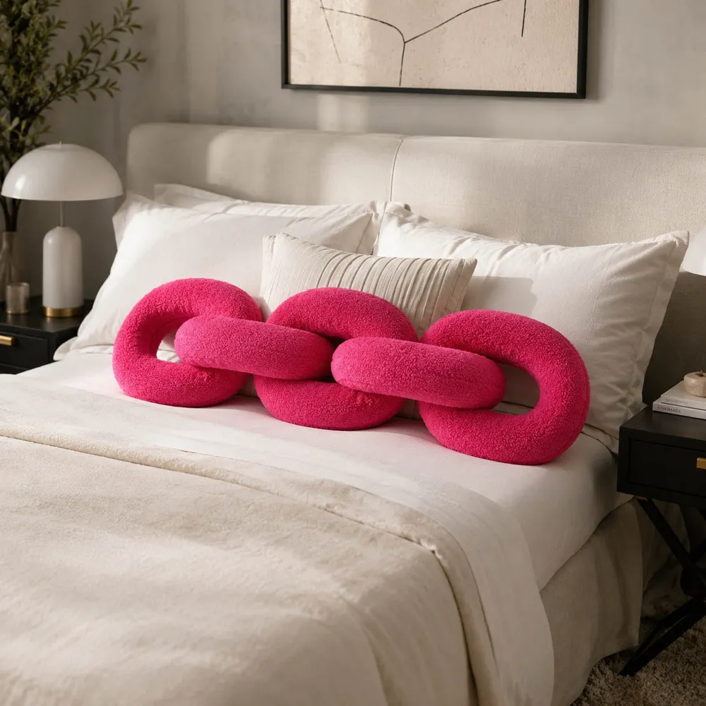 CLINTONWOOD PINK PILLOW 4 (IN)