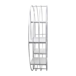 FINCHWAY SILVER WALL SHELF 32 (IN) 4