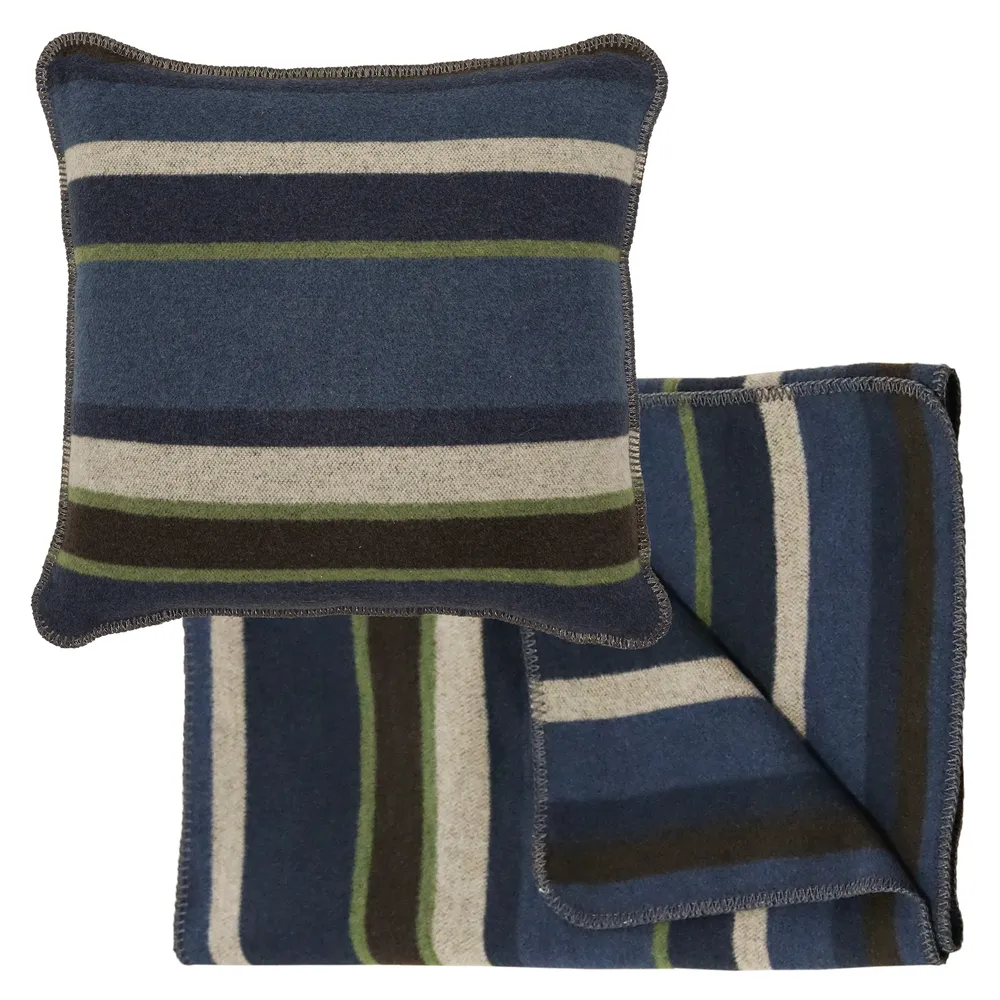 Lapis Valley Bedscarf & Pillow Set - King