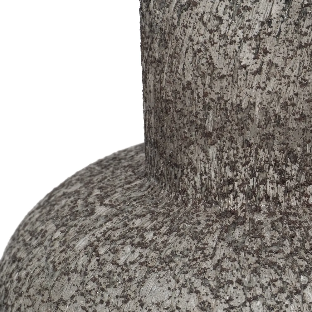 BURTONBURN SET OF 3 GRAY GLASS VASES 18 (IN)
