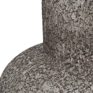 BURTONBURN SET OF 3 GRAY GLASS VASES 18 (IN) 7