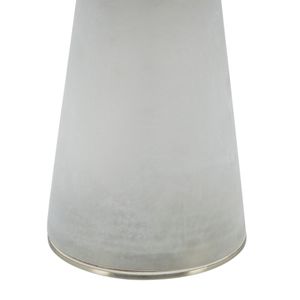 METAL TOP, 18"H NEBULAR SIDE TABLE, FROST 6