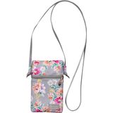 HIP BAG W ADJUSTABLE STRAP & JUTE - WATERCOLOR HIBISCUS 1