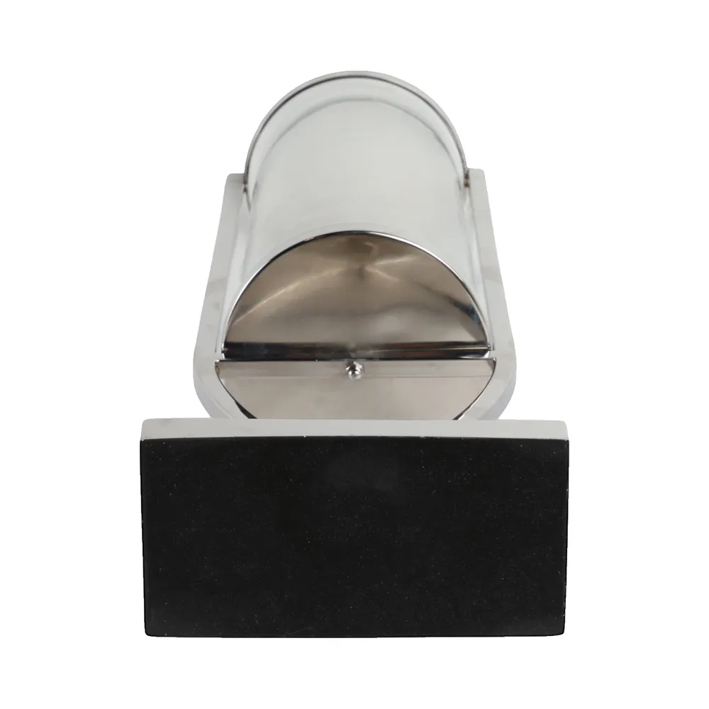 OLIVERHAVEN SILVER CANDLE HOLDER 27 (IN)