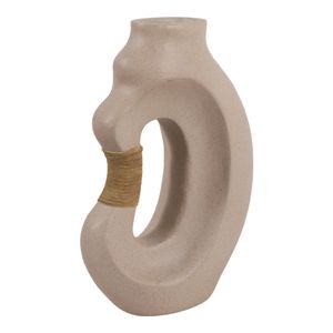 FINTONMOOR TAN VASE 13 (IN) 4