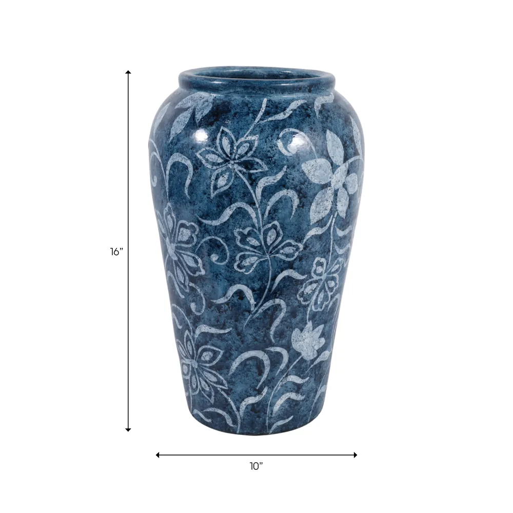 NOLANFORD BLUE VASE 17 (IN)