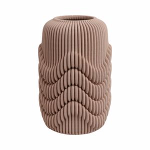ARLENPORT TAN VASE 12 (IN) 4