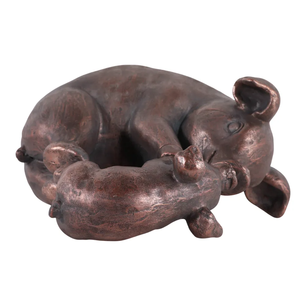 GUNNWOOD BRONZE GARDEN STATUARY 17 (IN)