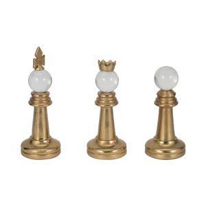 BRYNSTONE SET OF 3 GOLD DECOR 10 (IN) 3
