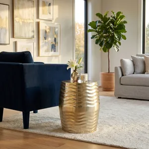 GLENNVIEW GOLD TABLE 19 (IN) 12