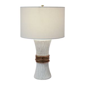CASEYCROSS WHITE LAMP 26 (IN) 3