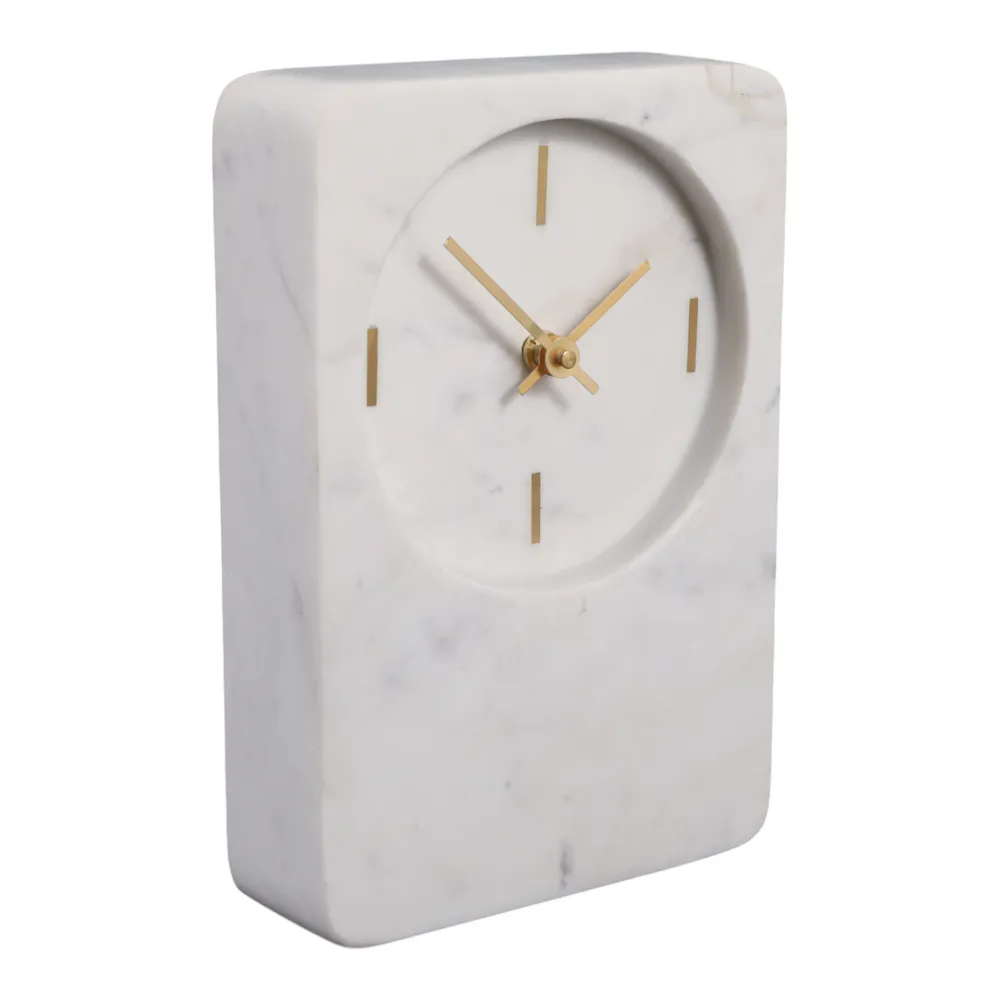 GLENNROSE WHITE CLOCK 9 (IN)