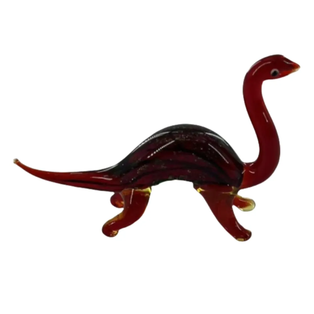 4" GLASS DINOSAUR
