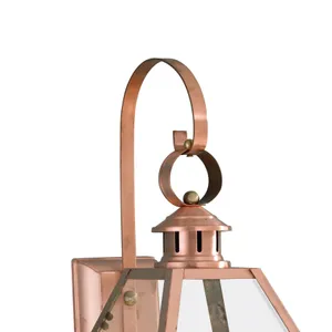 Olde Colony 22'' High 1-Light Outdoor Sconce - Copper 3