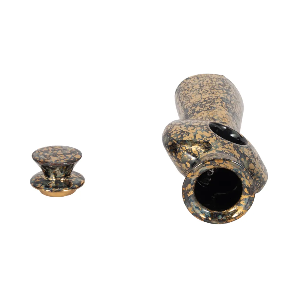 BARTONFIELD BROWN VASE 12 (IN)