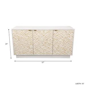 HORTONMOOR WHITE CABINET 29 (IN) 9