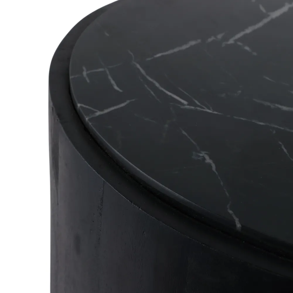 WILSONVALE BLACK TABLE 18 (IN)