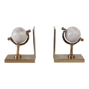 NELSONVALE SET OF 2 GOLD DECOR 7 (IN) 1