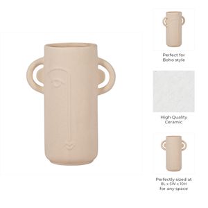 DALEGATE IVORY VASE 10 (IN) 10