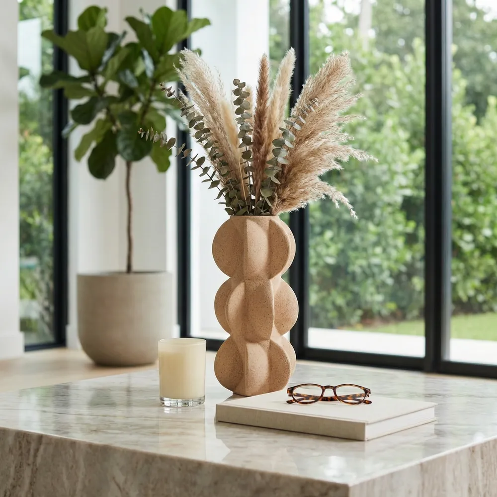 FRAZERCLIFF GRAY VASE 12 (IN)