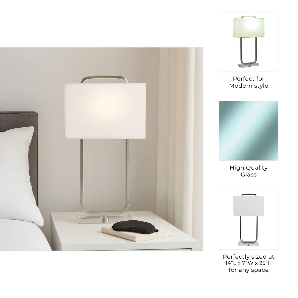 CASPERSHAW SILVER LAMP 25 (IN)
