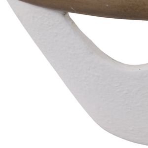 LUKETON WHITE VASE 13 (IN) 8