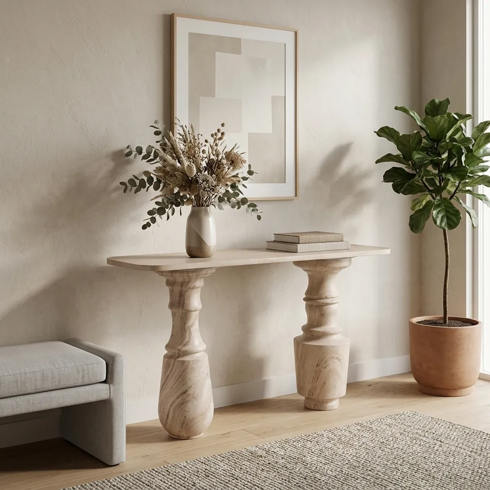 ALCOTTLAKE TAN CONSOLE 28 (IN)