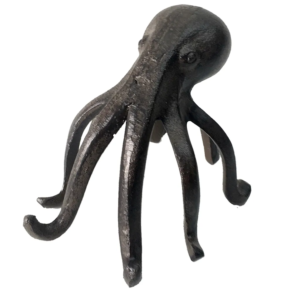 6" C/I STANDING OCTOPUS