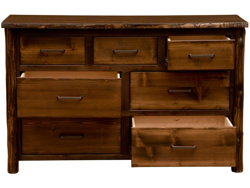 Headwaters Seven Drawer Dresser - Coffee - Premium Line 5