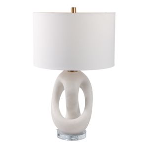 CIARANHAVEN WHITE LAMP 26 (IN) 3