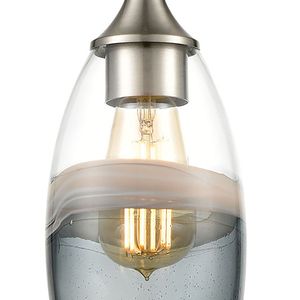 Sutter Creek 5'' Wide 1-Light Mini Pendant - Satin Nickel 3