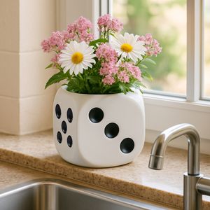 SYLVANWOOD WHITE PLANTER 6 (IN) 11