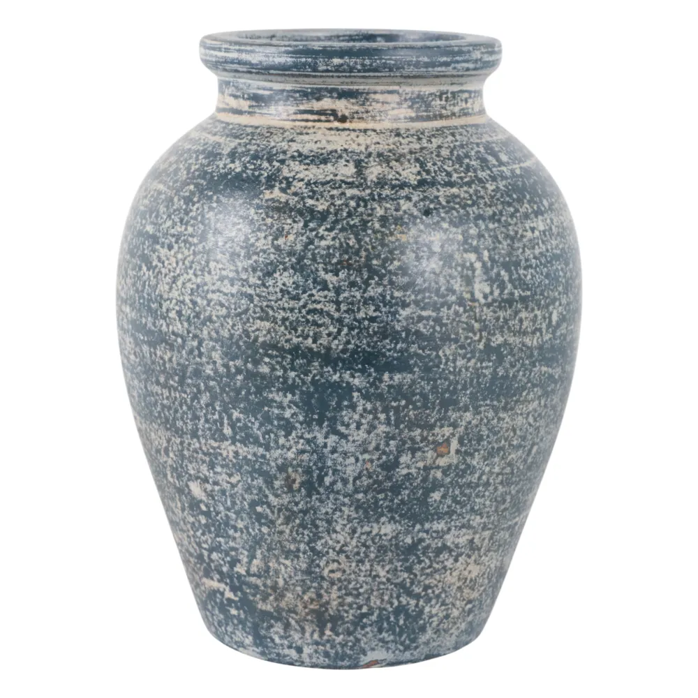 CARLINROSE BLUE VASE 11 (IN)