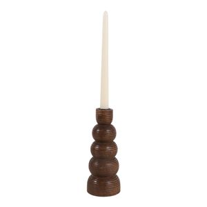 DALEYWIND BROWN CANDLE HOLDER 8 (IN) 3