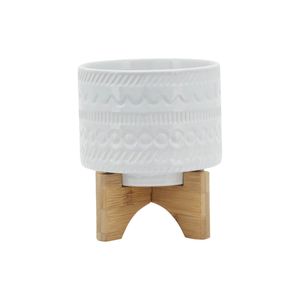 DORSETPORT WHITE PLANTER 8 (IN) 1